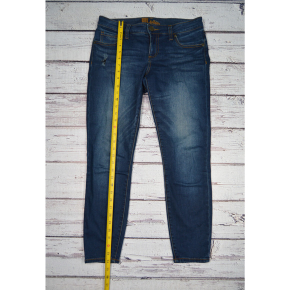Kut from the Kloth Women's Jeans Size 6 Tapered Leg Pre-Owned - Picture 3 of 14